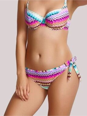 Panache Milano Bikini Balconette Top and Tie Bottoms